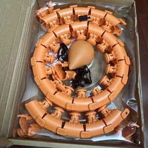 Gobees Weighted Fitness Hoop Orange 24 Knots HM